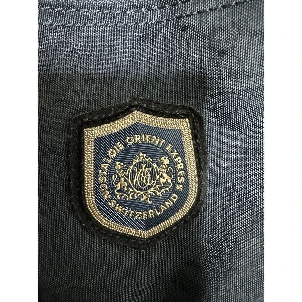 Nostalgie Orient Express Switzerland Navy Blue Bag